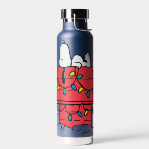 Bouteille D'eau cacahuètes   Snoopy's Dog House With Lights