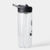 Bouteille D'eau cacahuètes | Tournages de snoopy | Ajouter Votre N (Droite)