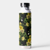 Bouteille D'eau Caché en rose, jaune et vert (Gauche)