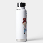 Bouteille D'eau Cadeau de monogramme de l'infirmière mignonne pers (Évier)