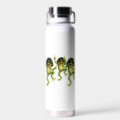 Bouteille d'eau cadeau drôle de grenouille avec co (Arrière)