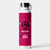 Bouteille D'eau Cadeau drôle pour moniteur d'auto-école (Arrière)