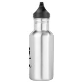 Bouteille D'eau Cadeau initial personnalisé de l'enseignant (Droite)