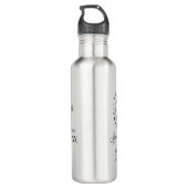 Bouteille D'eau Cadeau Mariage fiançailles pour les couples toujou (Dos)