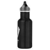 Bouteille D'eau Cadeau moderne noir et blanc Tuxedo Groomsman (Droite)