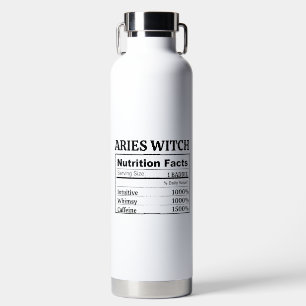 Bouteille D'eau Cadeau personnalisé Bélier tendance astrologie per