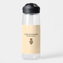 Bouteille d'eau cadeau pour enseignant