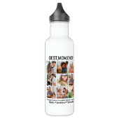 Bouteille D'eau Cadeau Pour Meilleure Maman Toujours Famille Photo (Gauche)