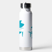 Bouteille D'eau Cadeau pour professeur de piano Piano à queue (Gym)