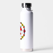 Bouteille D'eau Cadeau romantique à deux | Art du style tatouage (Gauche)