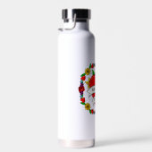 Bouteille D'eau Cadeau romantique à deux | Art du style tatouage (Plage)