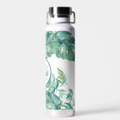 Bouteille D'eau Cadeaux de Fête de Fille à Marier Thème Tropical (Arrière)