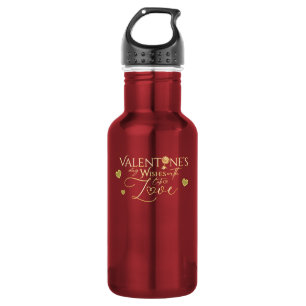 Bouteille D'eau Cadeaux de la Saint-Valentin Rouges