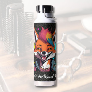 Bouteille D'eau Cadeaux de renard élégant pour les coiffeurs Styli