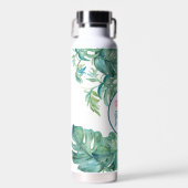 Bouteille D'eau Cadeaux de soirée de Bachelorette Thème Tropical (Avant)