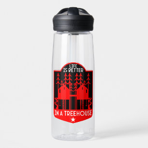 Bouteille D'eau Cadeaux Et Vêtements De Playhouse Treehouse