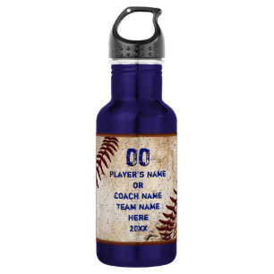 Bouteille D'eau Cadeaux pour entraîneurs de baseball, idées de cad
