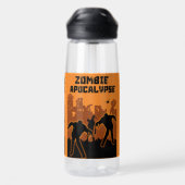 Bouteille D'eau Cadeaux Zombie Apocalypse (Arrière)