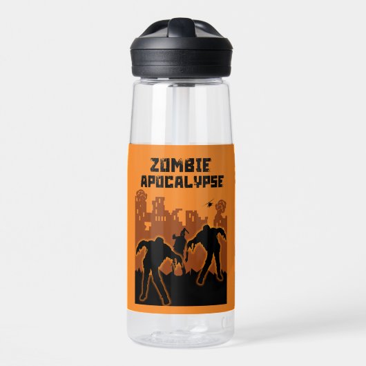 Bouteille D'eau Cadeaux Zombie Apocalypse (Avant)