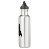 Bouteille D'eau Café En Chat Foncé Avec Mug Crâne Surdimensionné T (Droite)