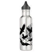 Bouteille D'eau Calaveras décoratives Halloween (Gauche)