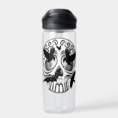 Bouteille D'eau Calaveras décoratives Halloween (Arrière)