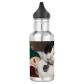 Bouteille D'Eau Calico Et Snowmen (Gauche)