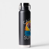 Bouteille D'eau California Supergirl Sunset Graphic (Avant)