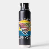 Bouteille D'eau California Supergirl Sunset Graphic (Gauche)