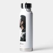 Bouteille D'eau Calligraphie personnalisée Ajouter votre propre sc (Gym)