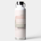 Bouteille D'eau Calques pastel doux art IA (Avant)