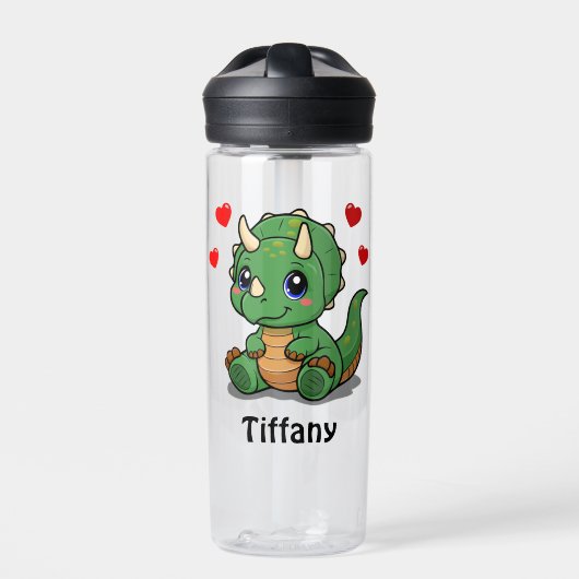 Bouteille d'eau CamelBak Dinosaure Mignon – Ajoute (Extérieur)