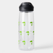 Bouteille D'eau Caméléon vert mignon (Arrière)