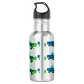 Bouteille D'eau Camion de collecte (Dos)