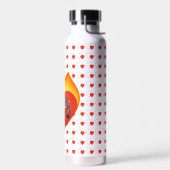 Bouteille D'eau Camion de pompier mignon Saint Valentin (Gauche)