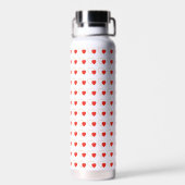 Bouteille D'eau Camion de pompier mignon Saint Valentin (Arrière)