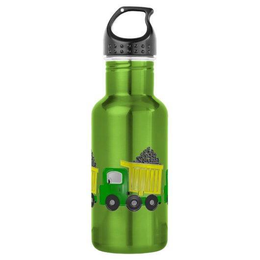 Bouteille D'eau Camion de vidange (jaune) (Devant)