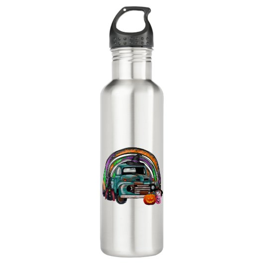 Bouteille D'eau Camion Halloween (Devant)