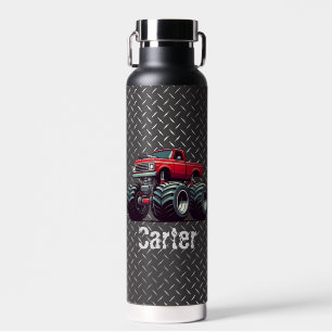 Bouteille D'eau Camion monstre rouge