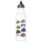 Bouteille D'eau Camions Monster pour enfants modernes (Gauche)