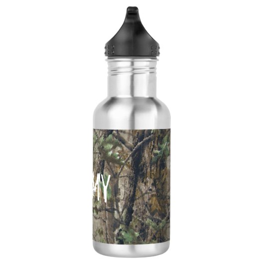 Bouteille d'eau - camouflage de chasse (Droite)