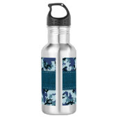 Bouteille D'eau Camouflage de la marine (Dos)