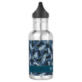Bouteille D'eau Camouflage de la Marine des Chats (Gauche)