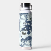 Bouteille D'eau Camouflage d'hiver (Arrière)