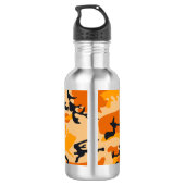 Bouteille D'eau Camouflage orange, Militaire, Armée (Dos)