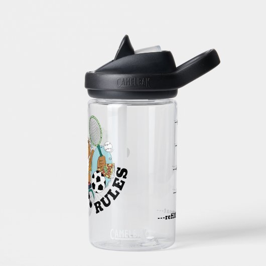 Bouteille D'eau Camp Rules Skater (Gauche)