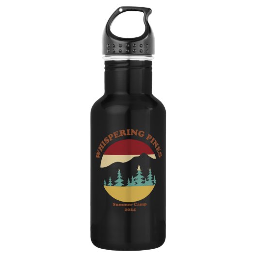 Bouteille D'eau Camp Whispering Pines Water Bottle (Devant)