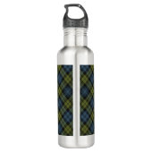 Bouteille D'eau Campbell Crest sur Tartan (Dos)