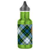 Bouteille D'eau Campbell Crest sur tartan de robe (Gauche)