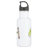 Bouteille D'eau Camper joyeux rétro mignon et fantasque (Dos)